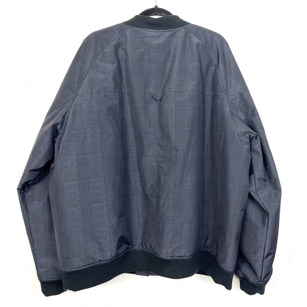 VRST Insulated Bomber Jacket Coat Black Grey‎ Plaid Men's Size XXL - Picture 6 of 6
